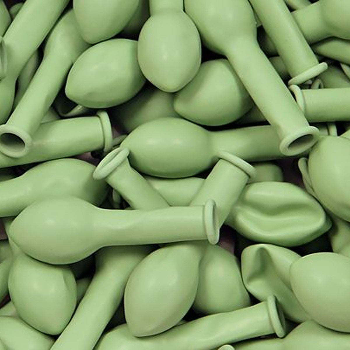 Miniballons grün soft – Ansicht 2