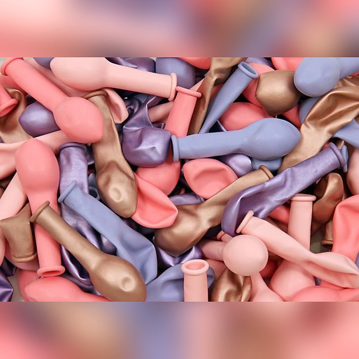 Miniballons mix rosa – Ansicht 2