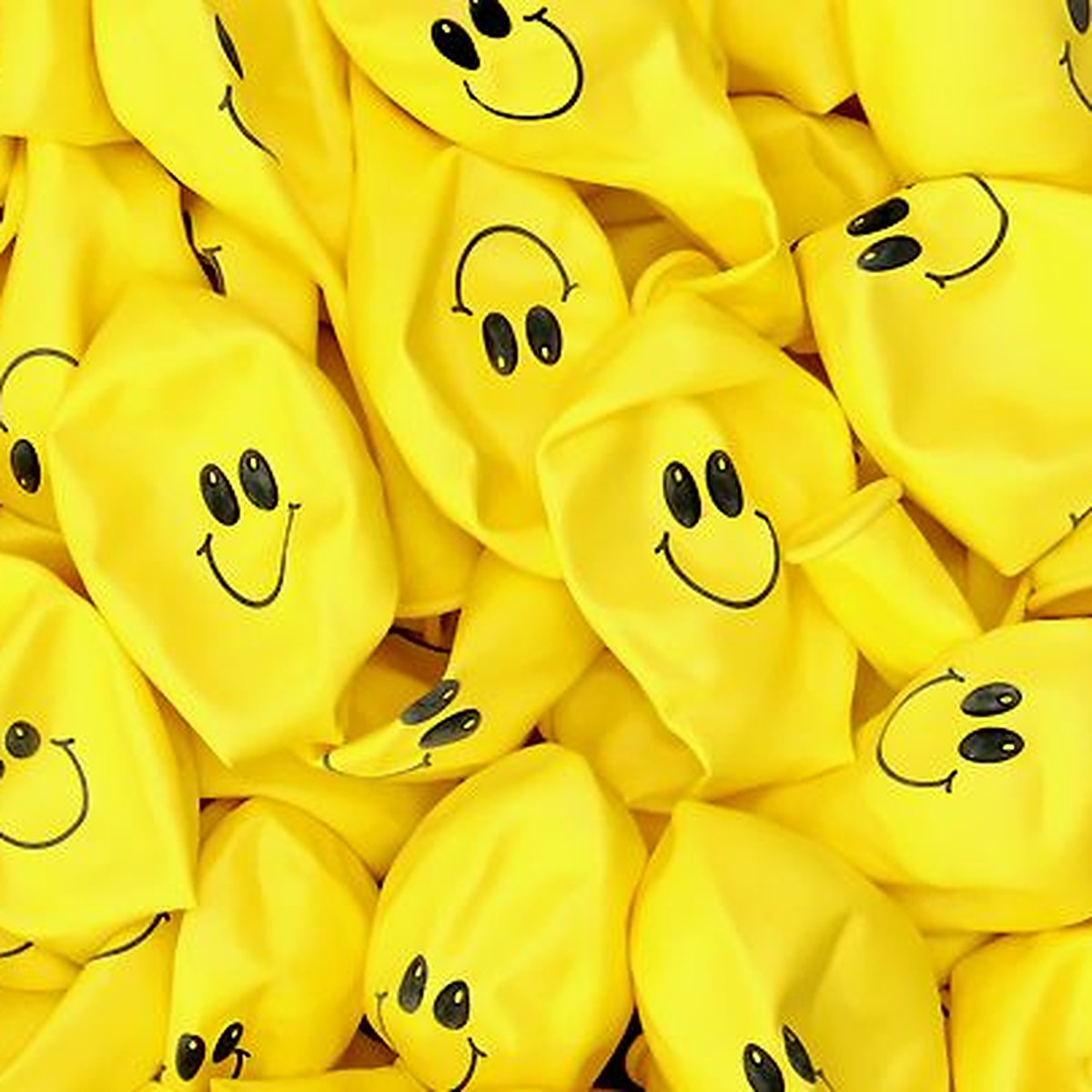 Smile Ballons gelb – Ansicht 2