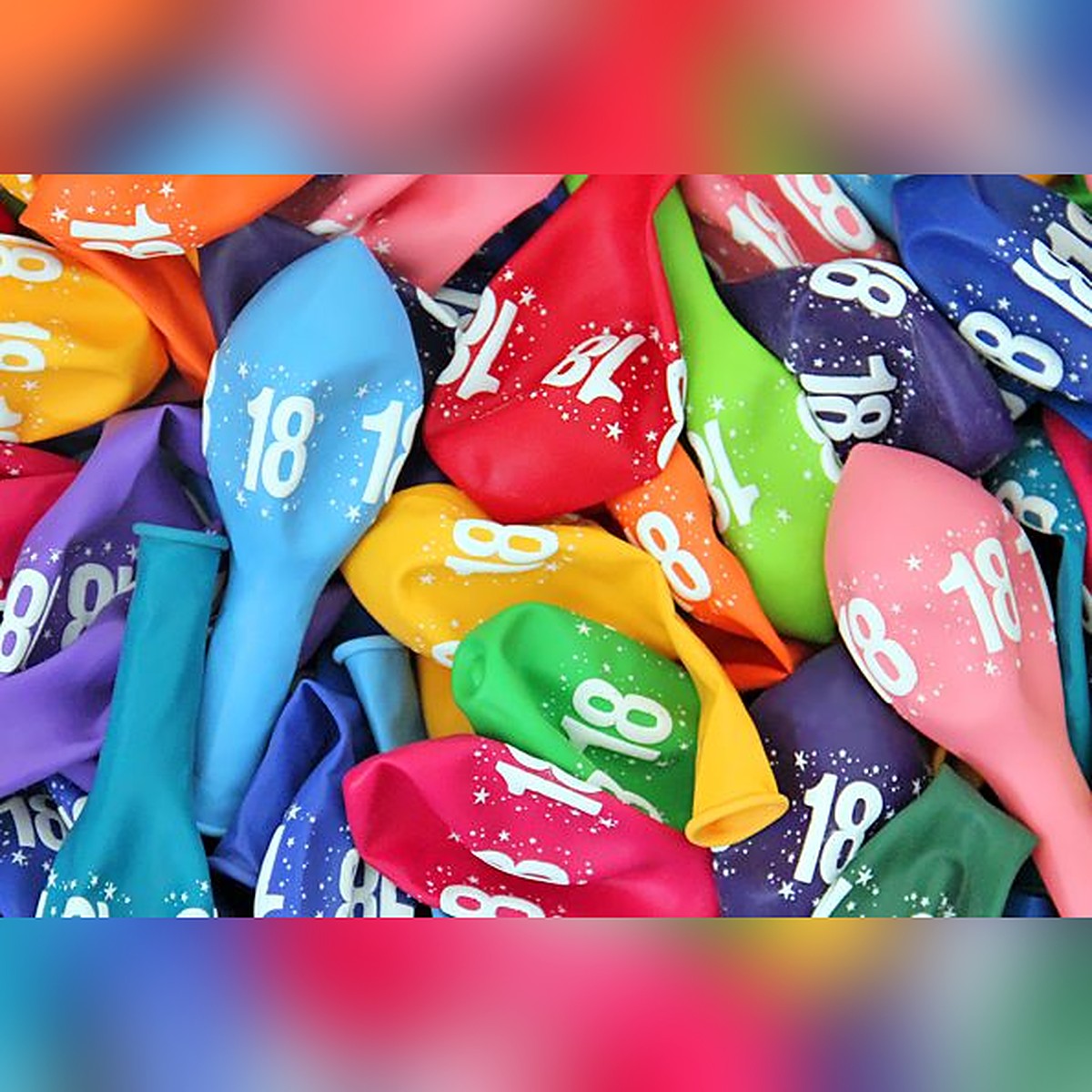 Zahlen Ballons 18 – Ansicht 2