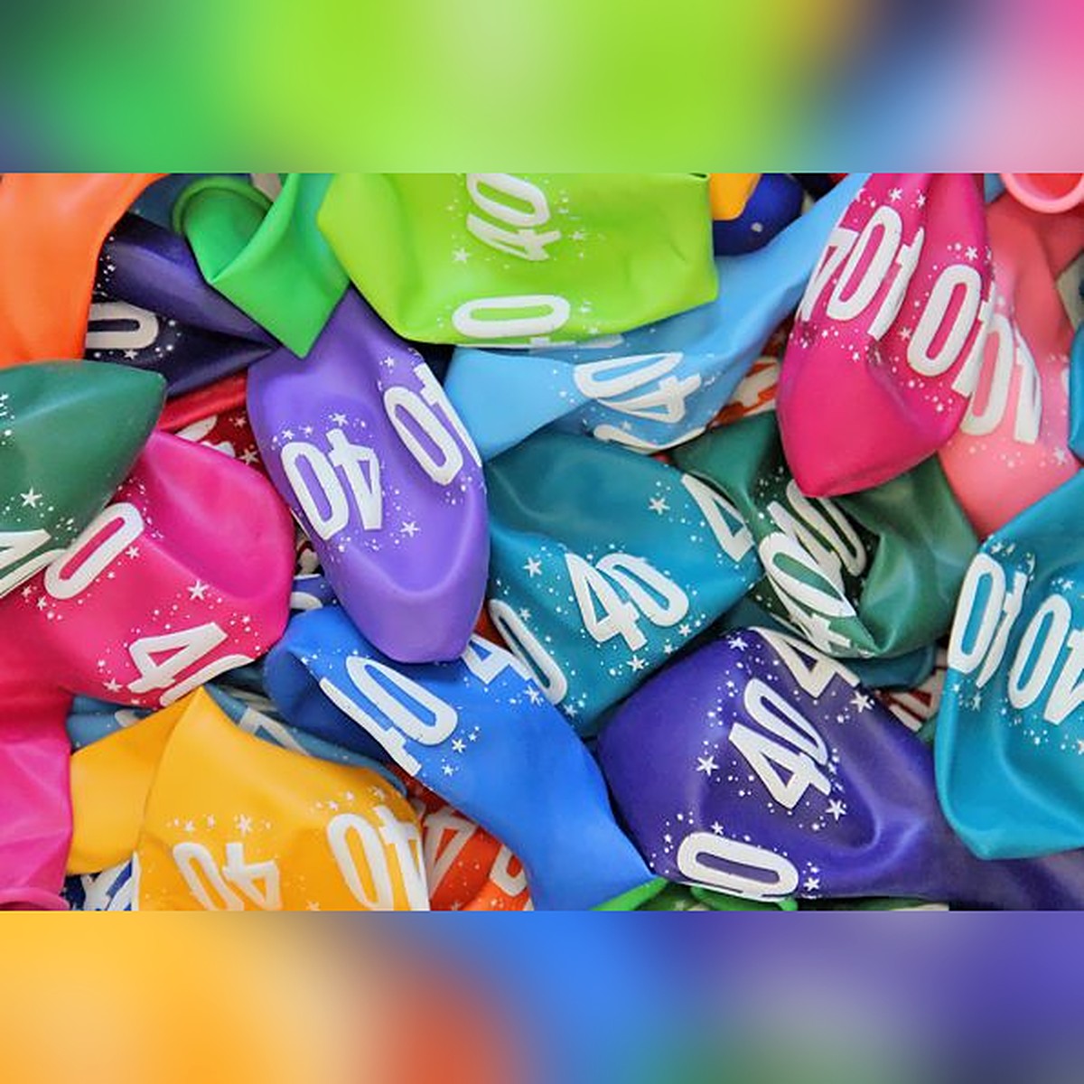 Zahlen Ballons 40 – Ansicht 2