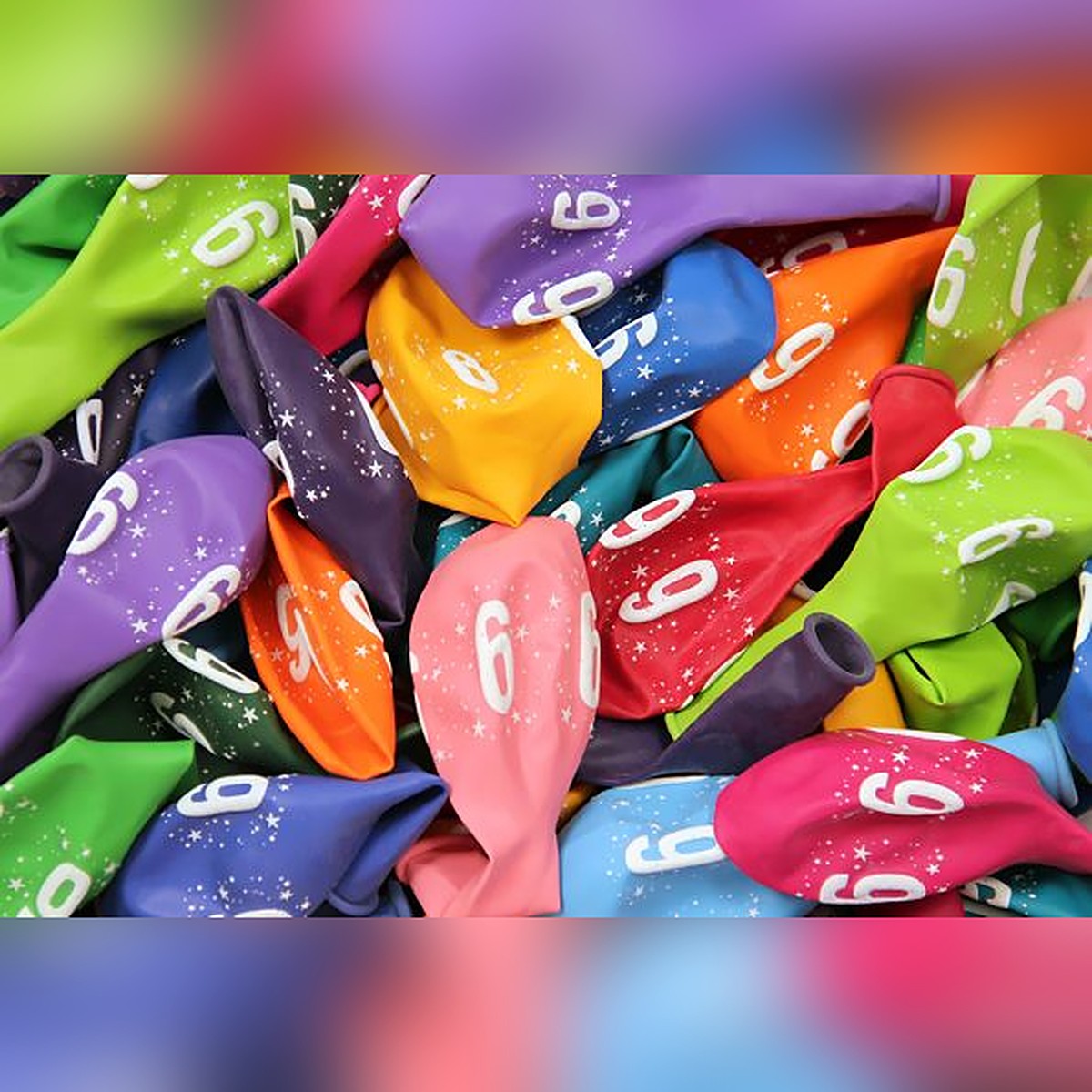 Zahlen Ballons 6 – Ansicht 2