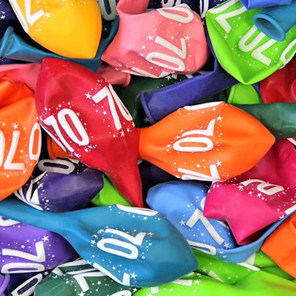Zahlen Ballons 70 – Ansicht 2