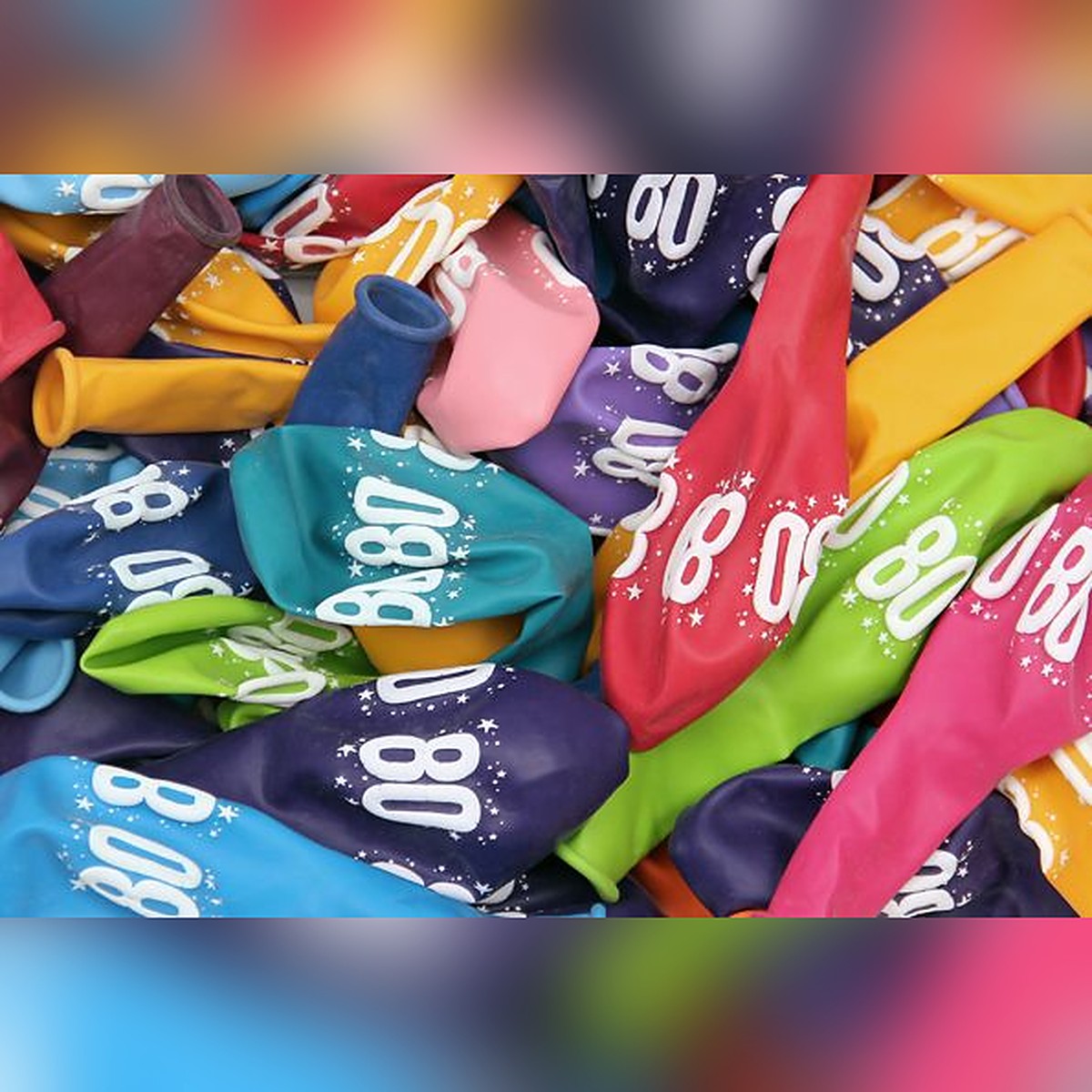 Zahlen Ballons 80 – Ansicht 2