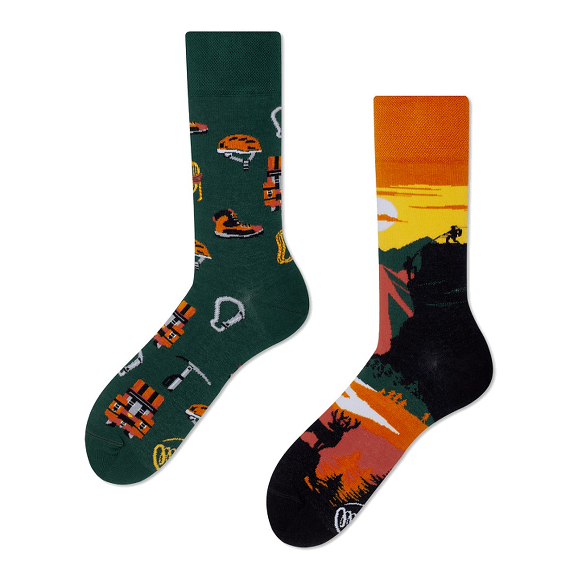 Many Mornings Socken Mountain Time – bunte Socken von Many Mornings