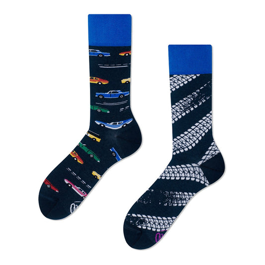 Many Mornings Socken Fast Cars – bunte Socken von Many Mornings
