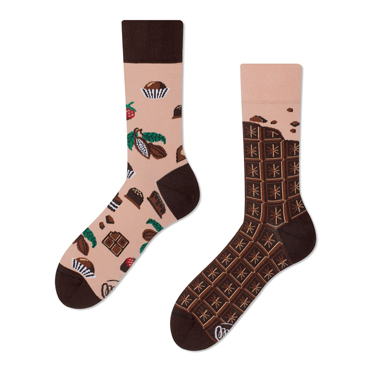 Many Mornings Socken Chocolate Time – bunte Socken von Many Mornings
