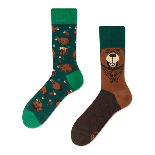 Many Mornings Socken Beaverly Heels – bunte Socken von Many Mornings