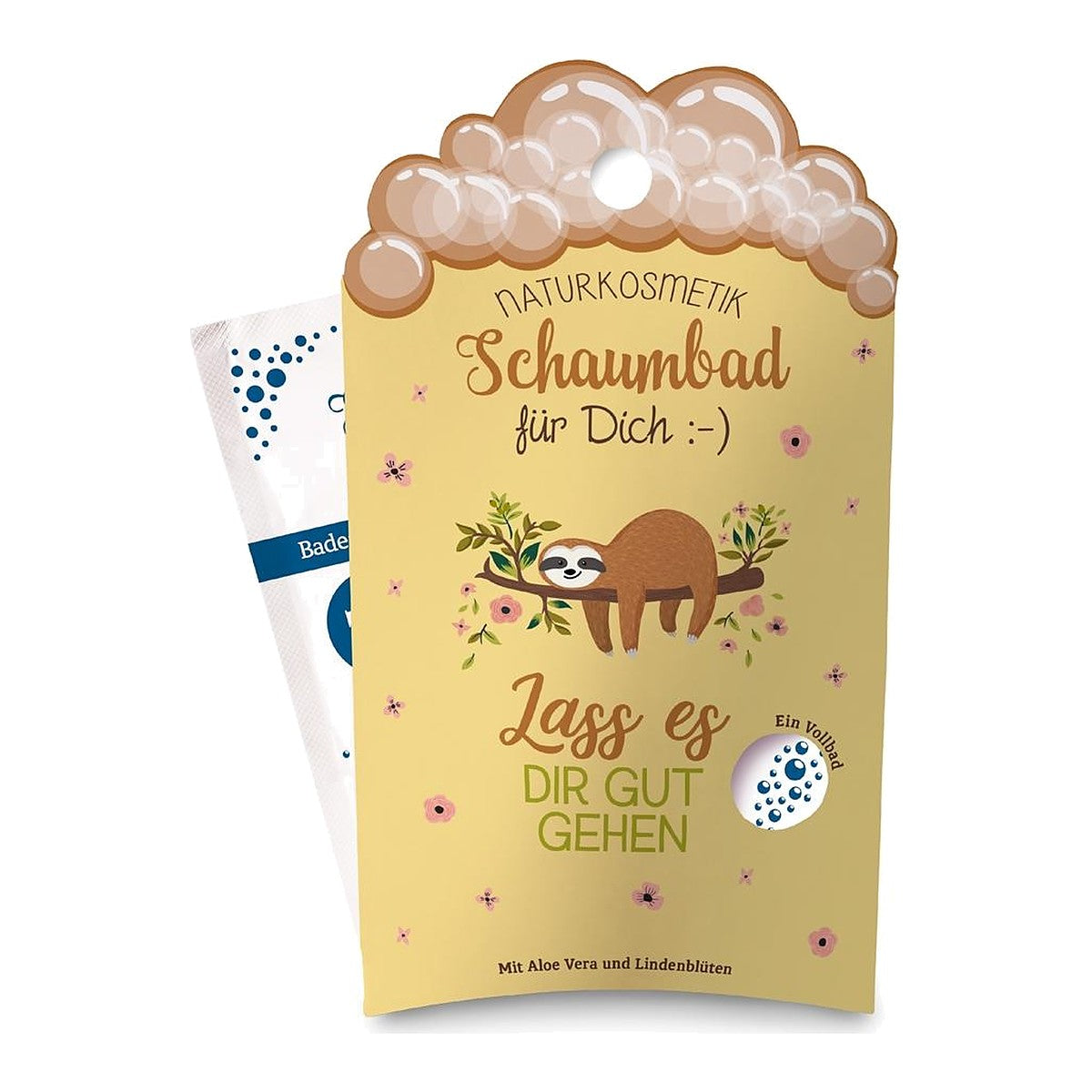 Schaumbad 40 ml Faultier – Schaumbad von la vida