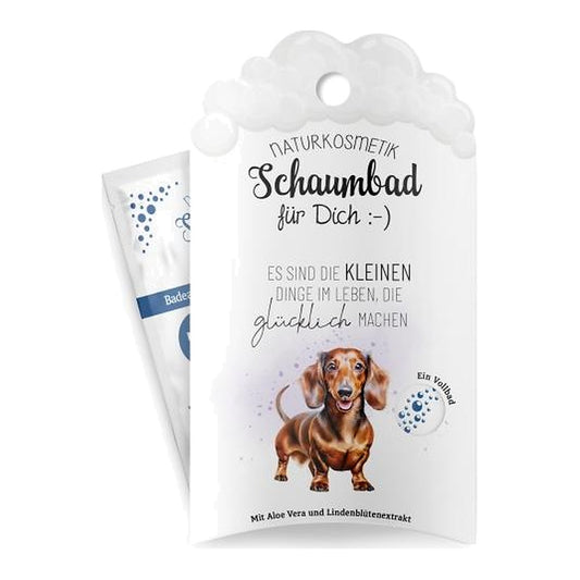 Schaumbad 40 ml Dackel – Schaumbad von la vida