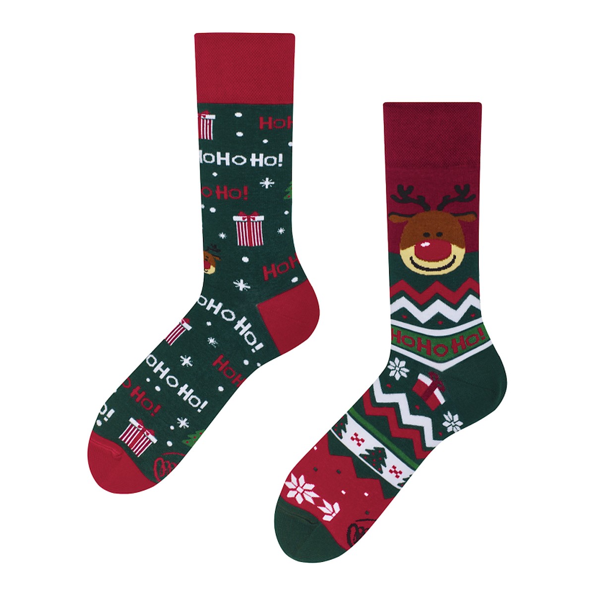 Many Mornings Socken Rudolph – bunte Socken von Many Mornings