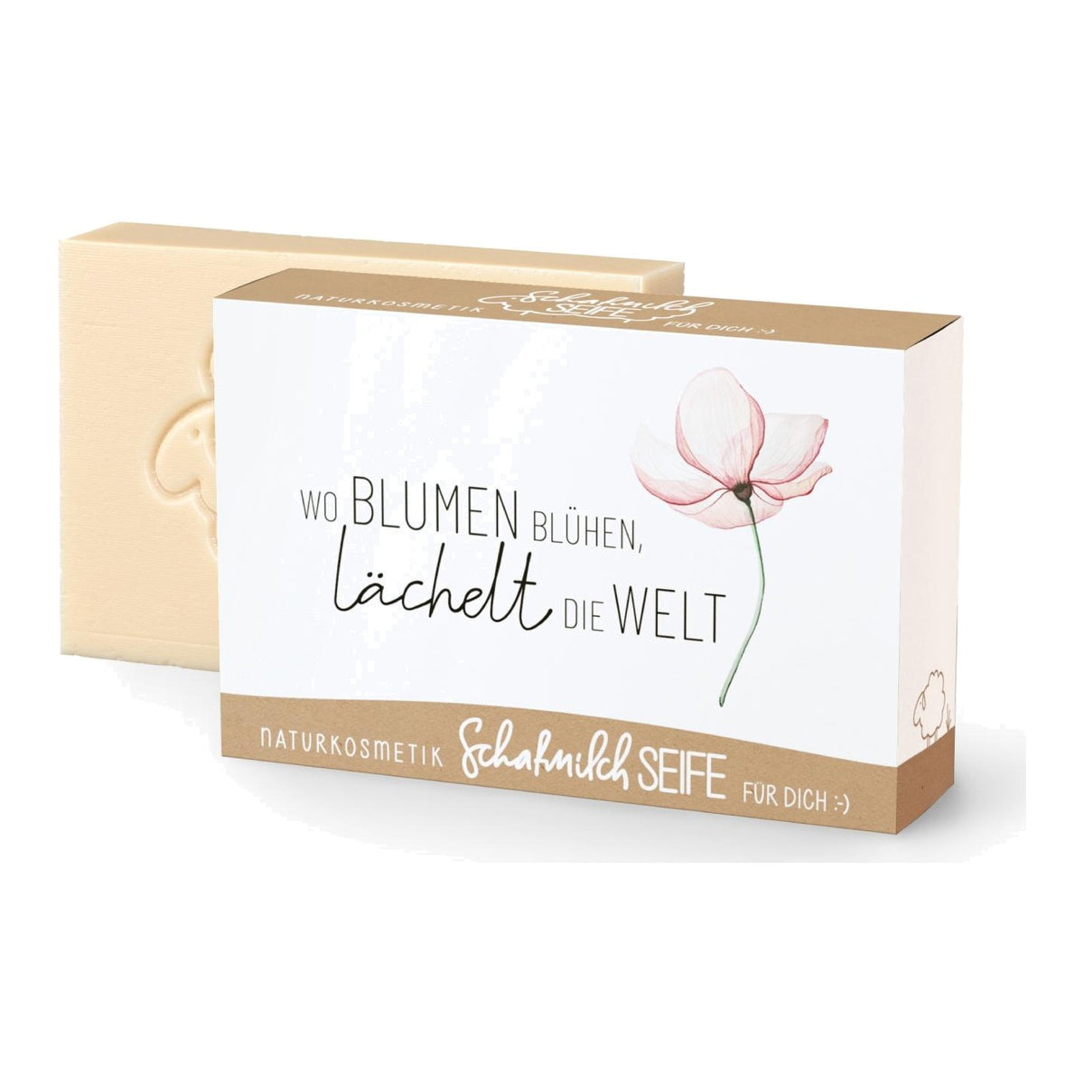 Schafmilchseife 100g Blüte – Schafmilchseife von la vida