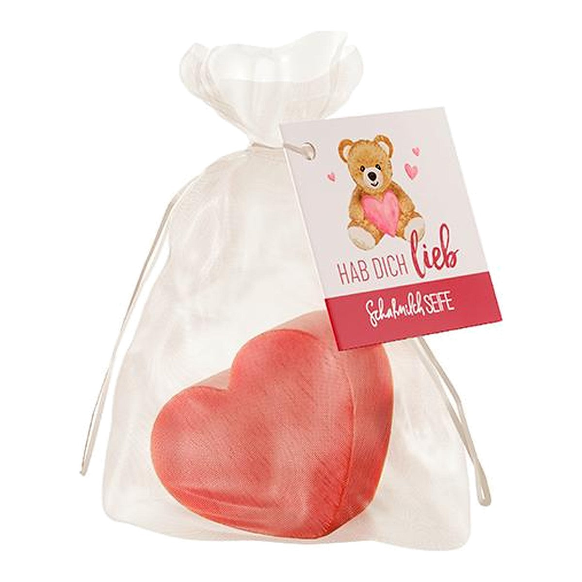 Seife Herz 25g Teddy – Seife von la vida