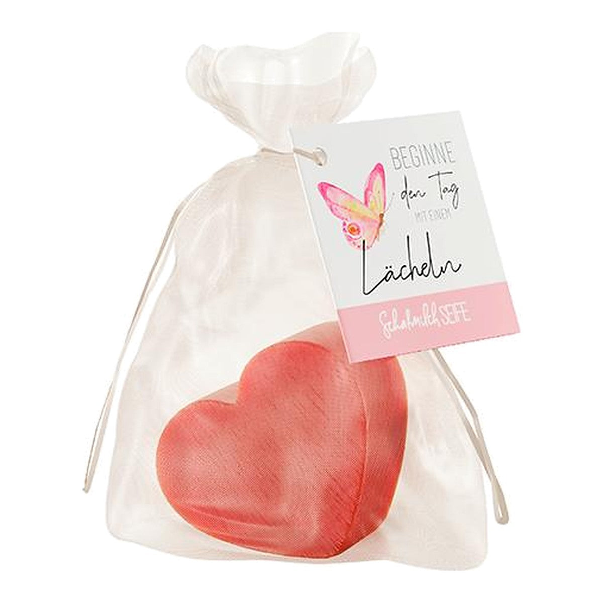 Seife Herz 25g Lächeln – Seife von la vida