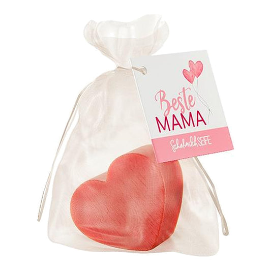 Seife Herz 25g Beste Mama – Seife von la vida