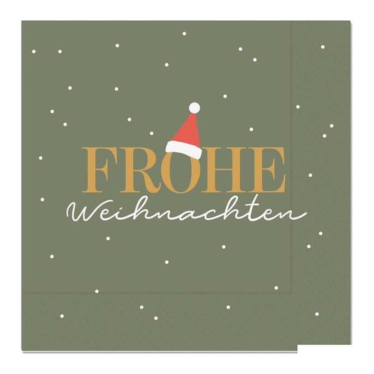 Serviette 33x33 20St. Santa – Serviette von la vida