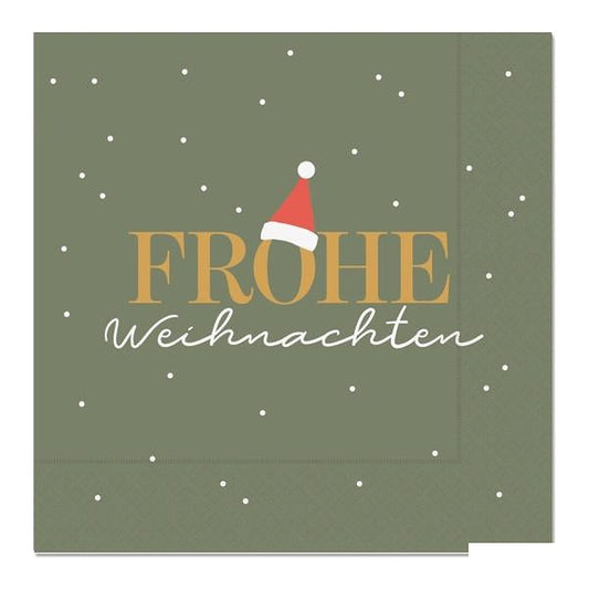 Serviette 33x33 20St. Santa – Serviette von la vida