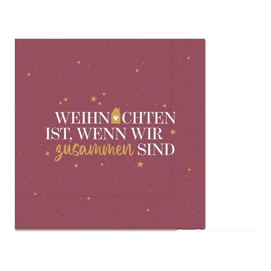 Serviette 33x33 20St. Haus – Serviette von la vida