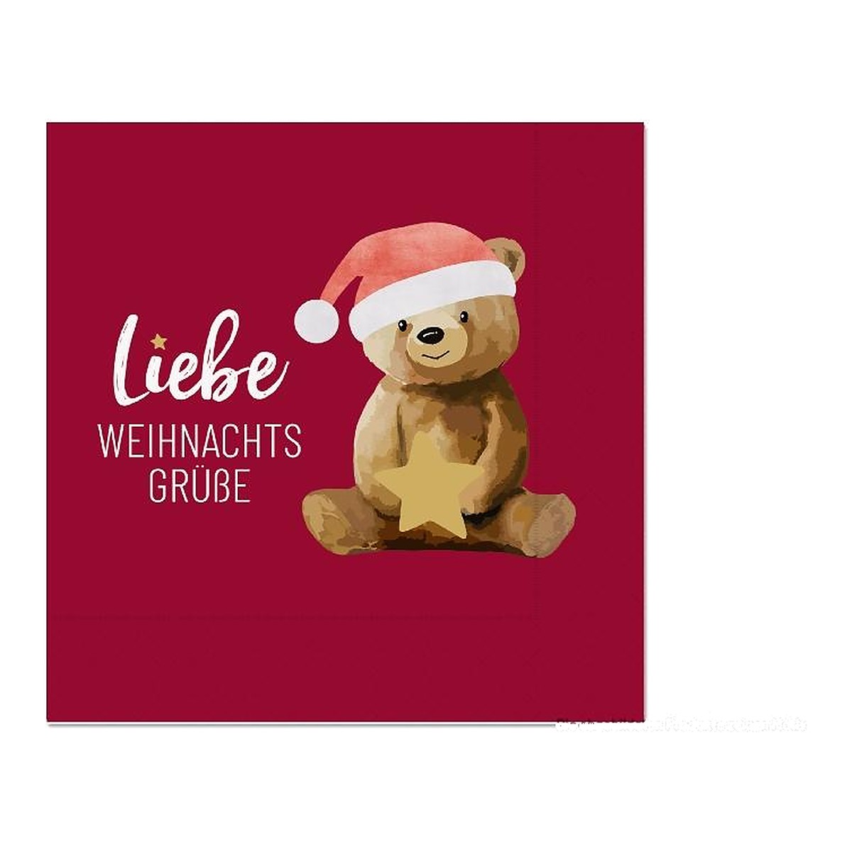 Serviette 33x33 20St. Bär – Serviette von la vida