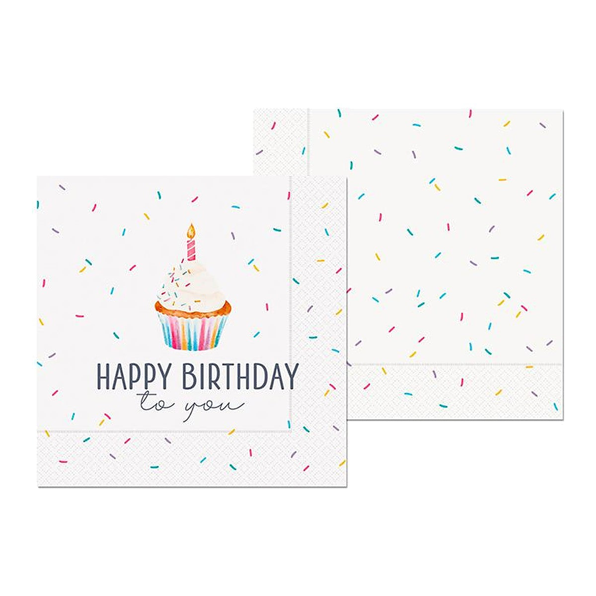 Serviette 33X33 20St Torte – Serviette von la vida