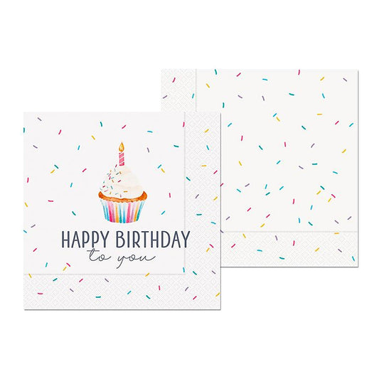 Serviette 33X33 20St Torte – Serviette von la vida