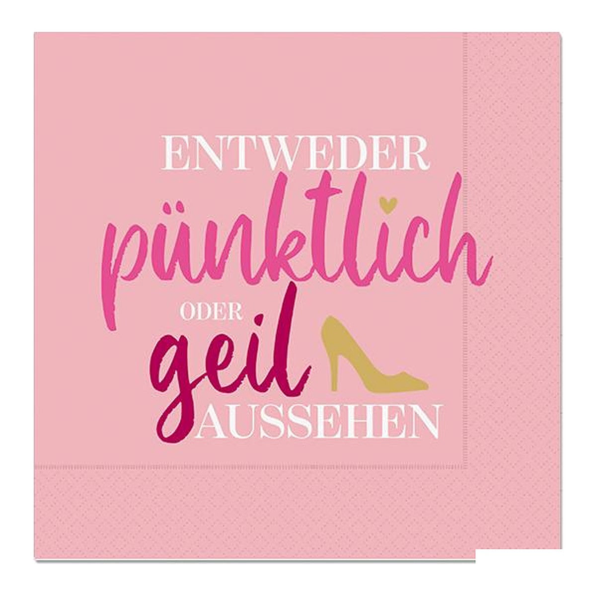 Serviette 33X33 20St Pumps – Serviette von la vida