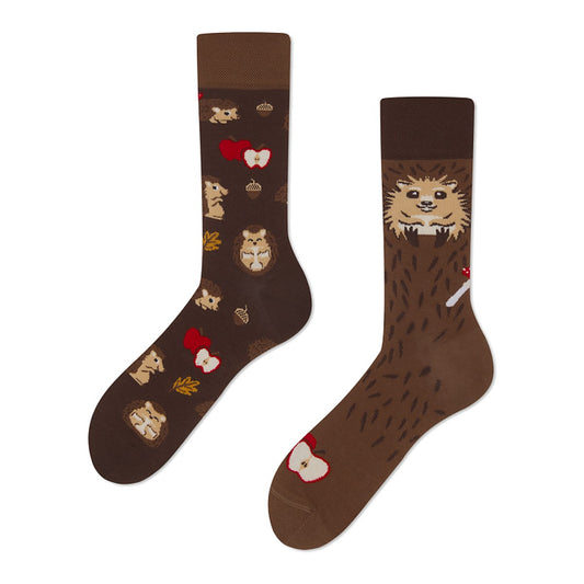 Many Mornings Socken Happy Hedgehog – bunte Socken von Many Mornings