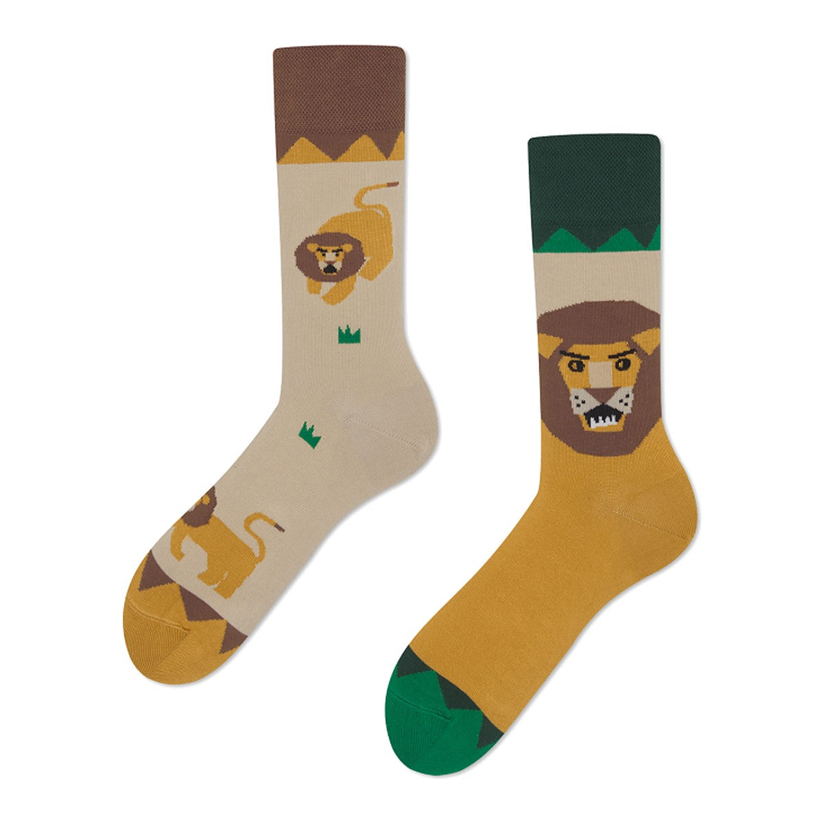 Many Mornings Socken Lion Around – bunte Socken von Many Mornings