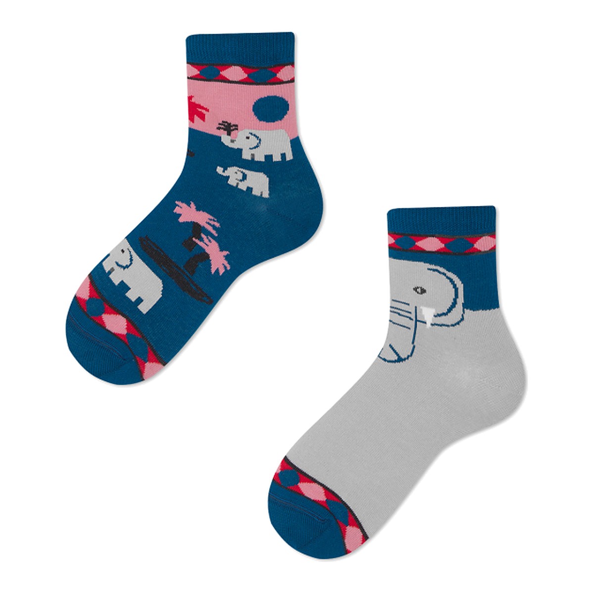 Many Mornings Socken Funky Elephant – bunte Socken von Many Mornings