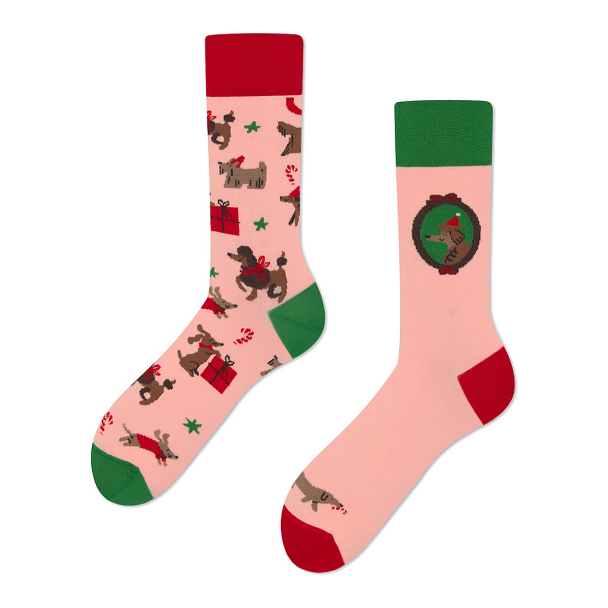 Many Mornings Socken Winter Woofs – bunte Socken von Many Mornings