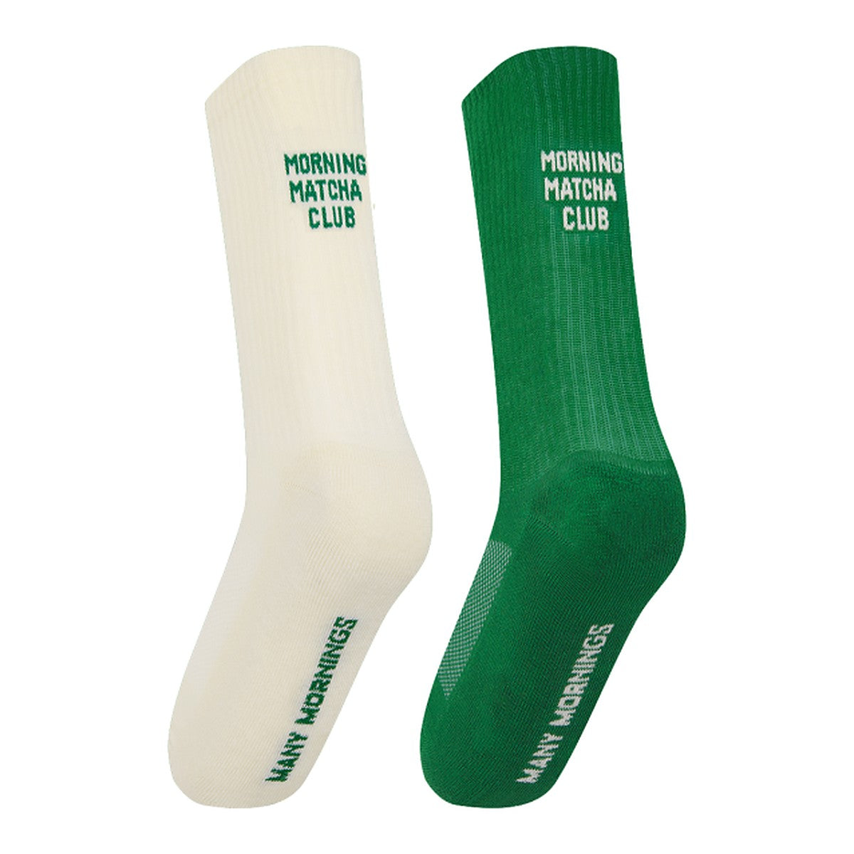 Many Mornings Socken Matcha Club – bunte Socken von Many Mornings