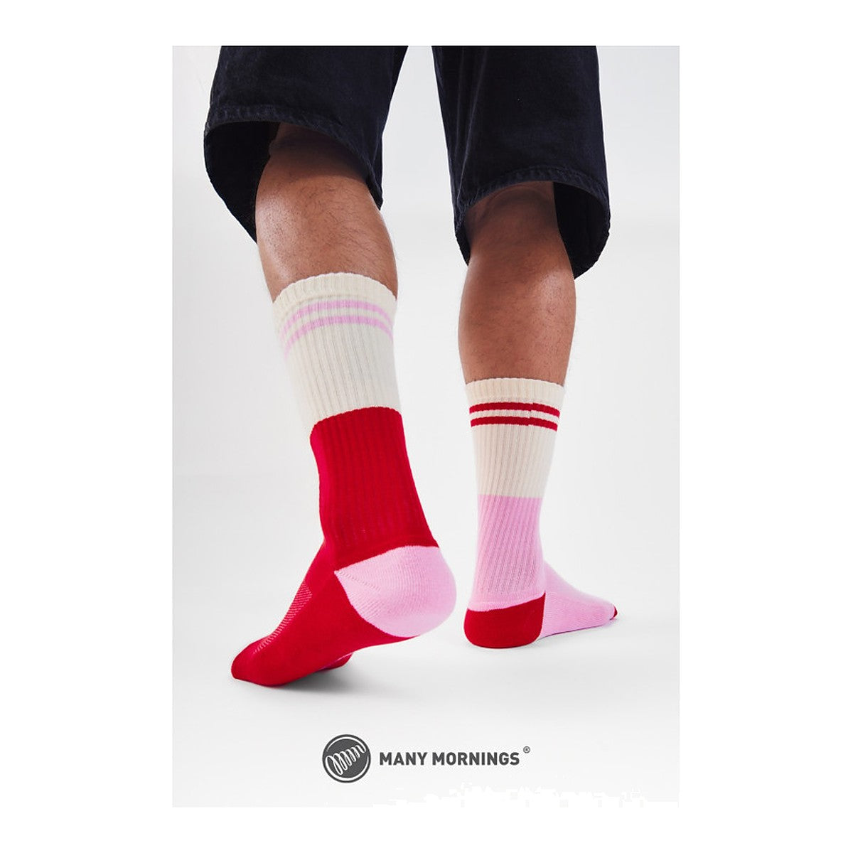 Many Mornings Socken Red Romance – Ansicht 2