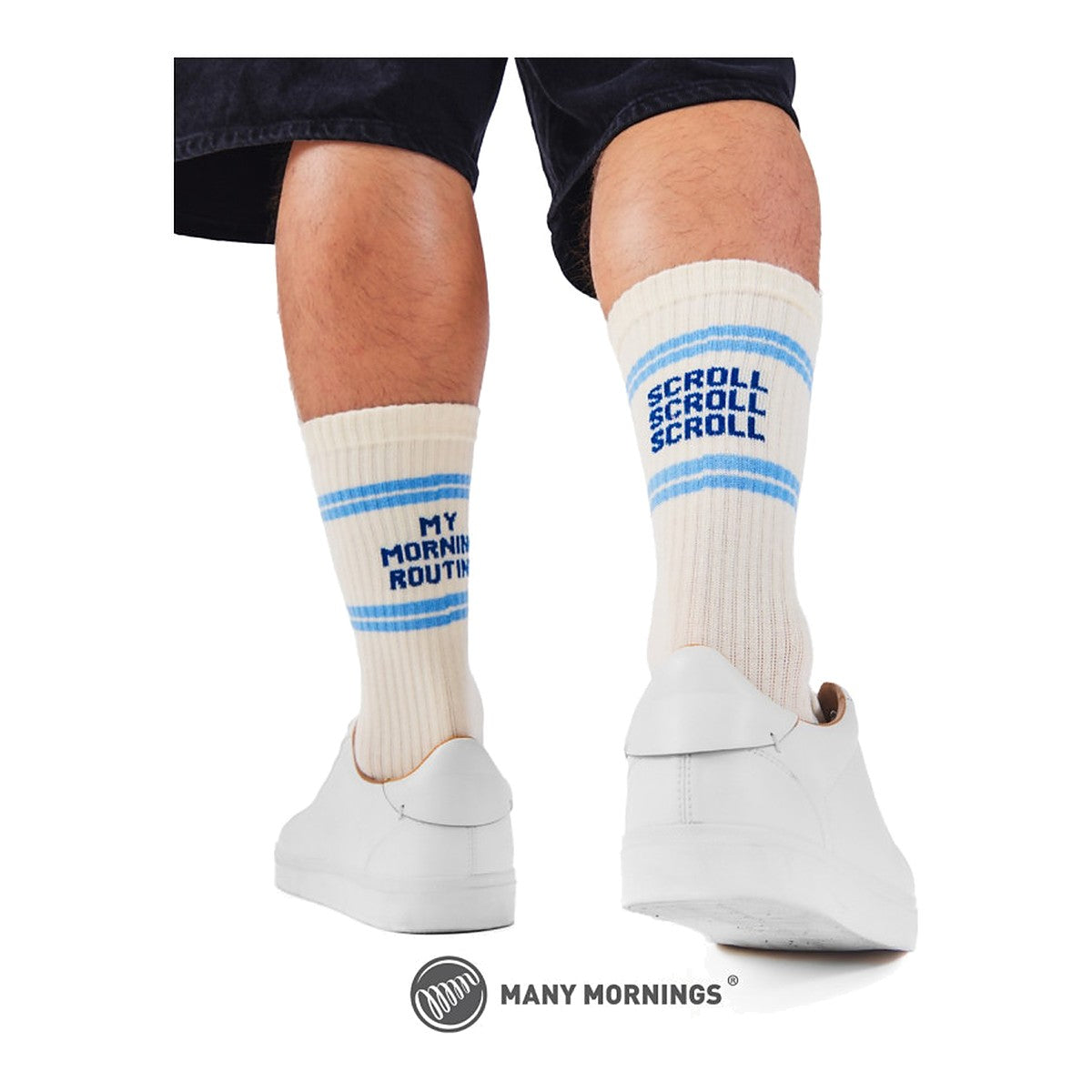 Many Mornings Socken Scroll Routine – Ansicht 2
