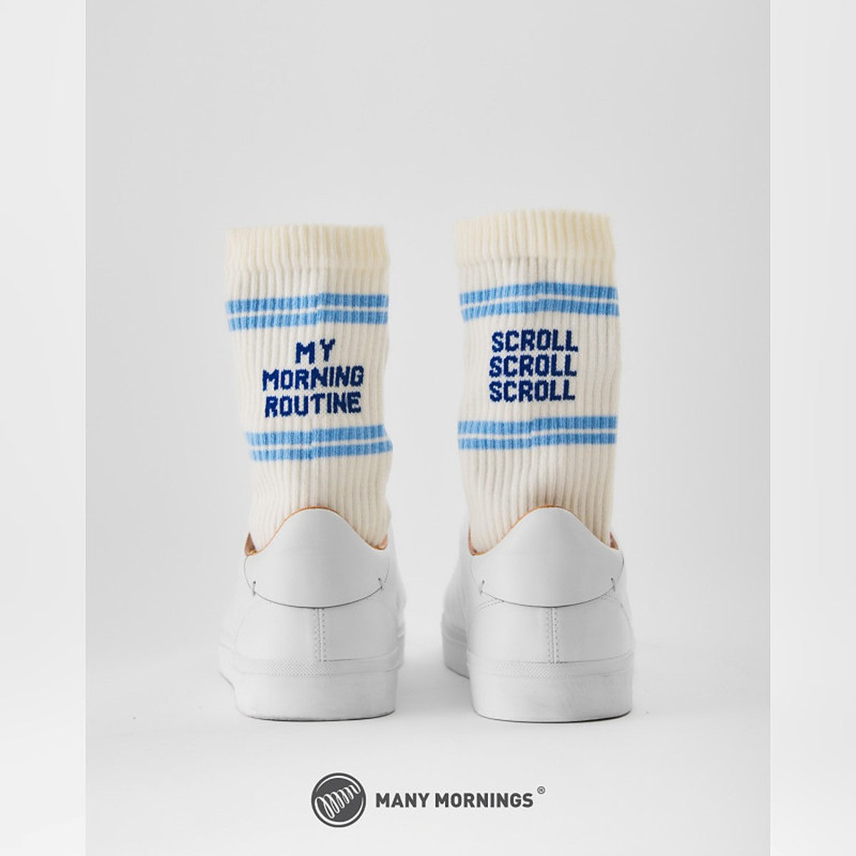 Many Mornings Socken Scroll Routine – Ansicht 3