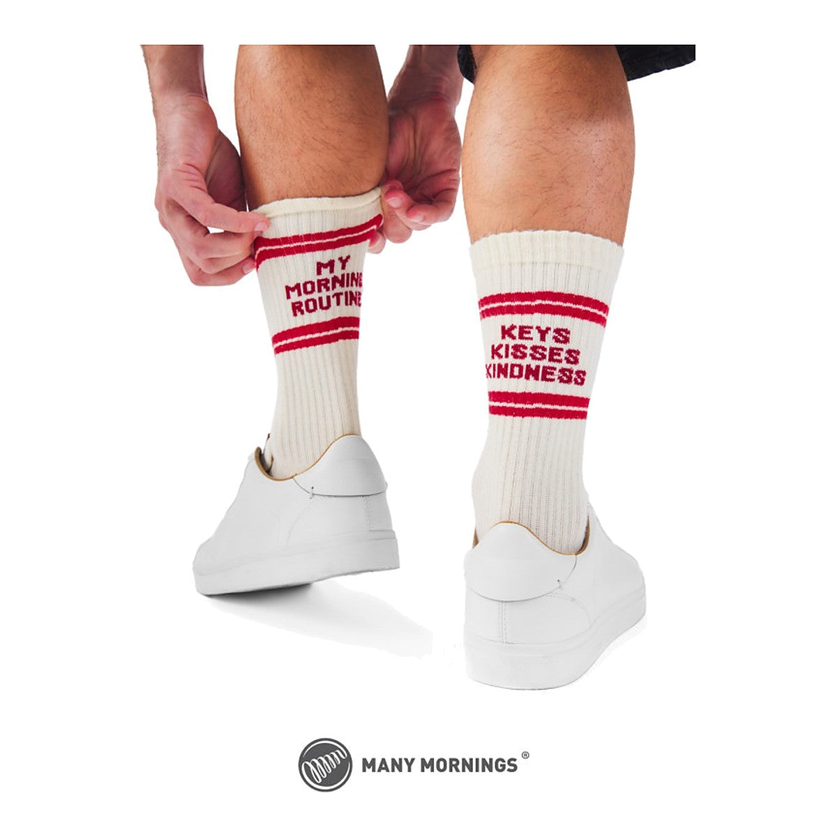 Many Mornings Socken Kind Routine – Ansicht 2