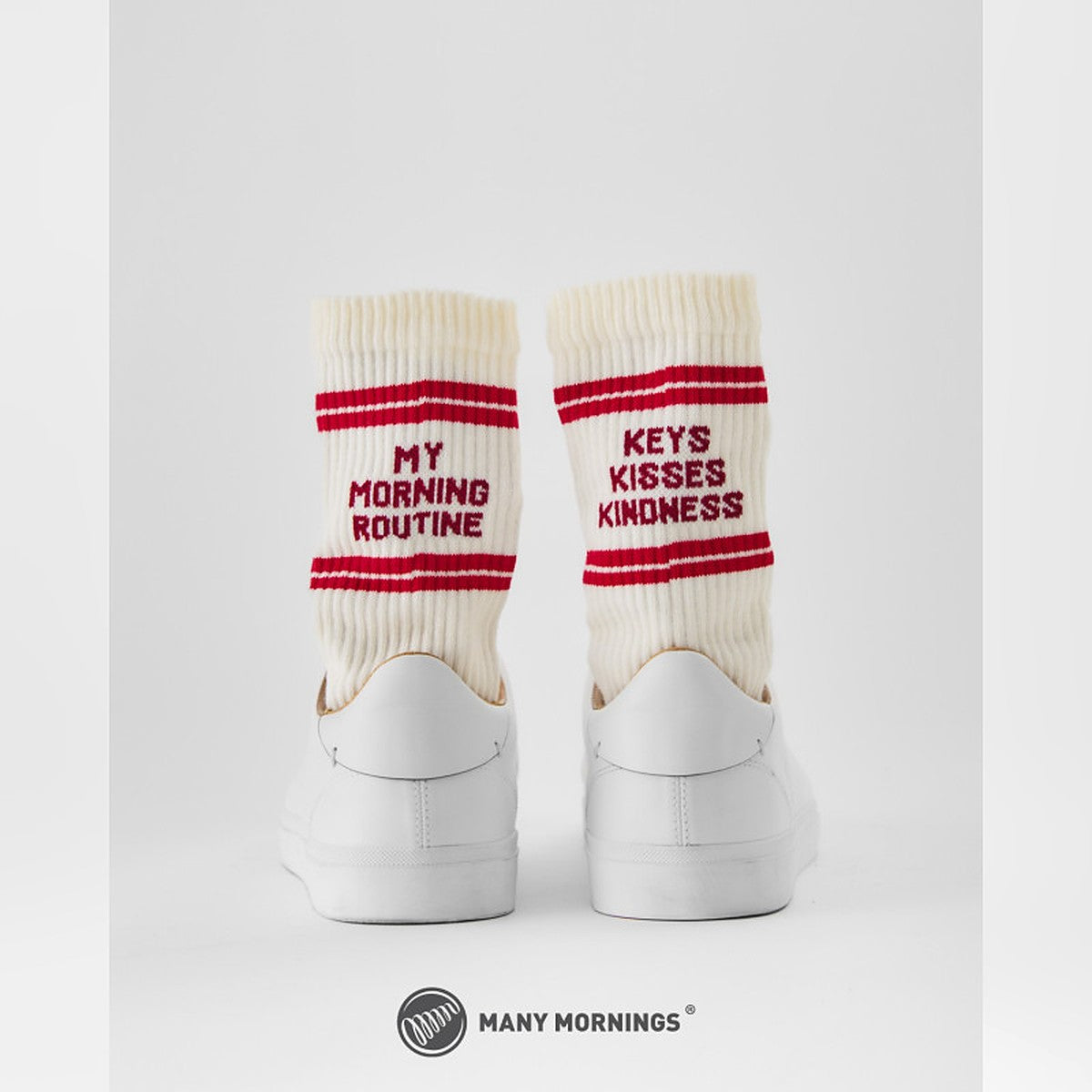 Many Mornings Socken Kind Routine – Ansicht 3