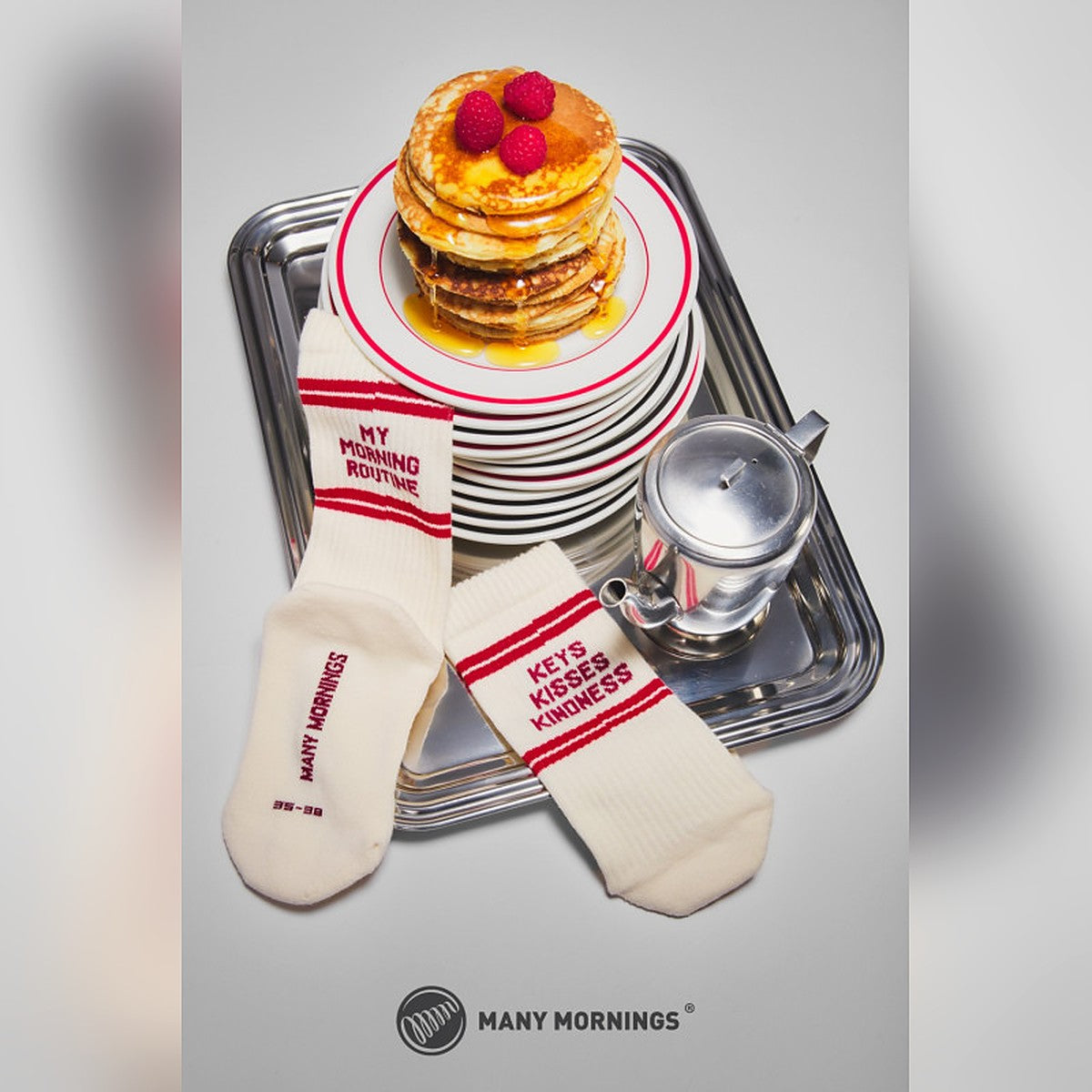 Many Mornings Socken Kind Routine – Ansicht 4
