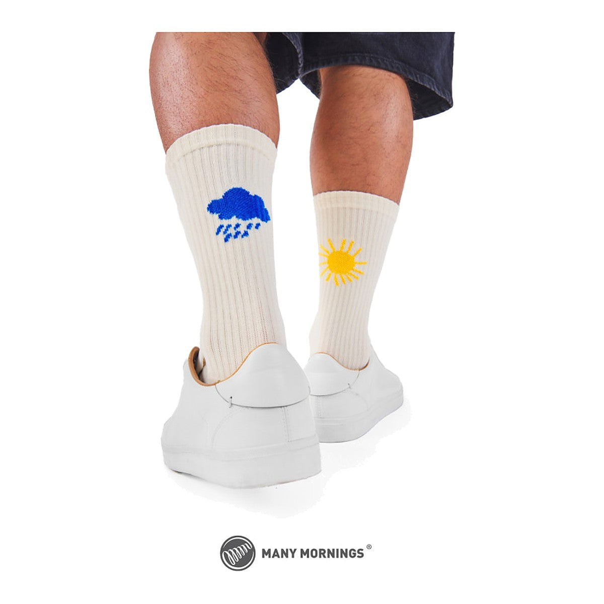 Many Mornings Socken Sunny Rain – Ansicht 2