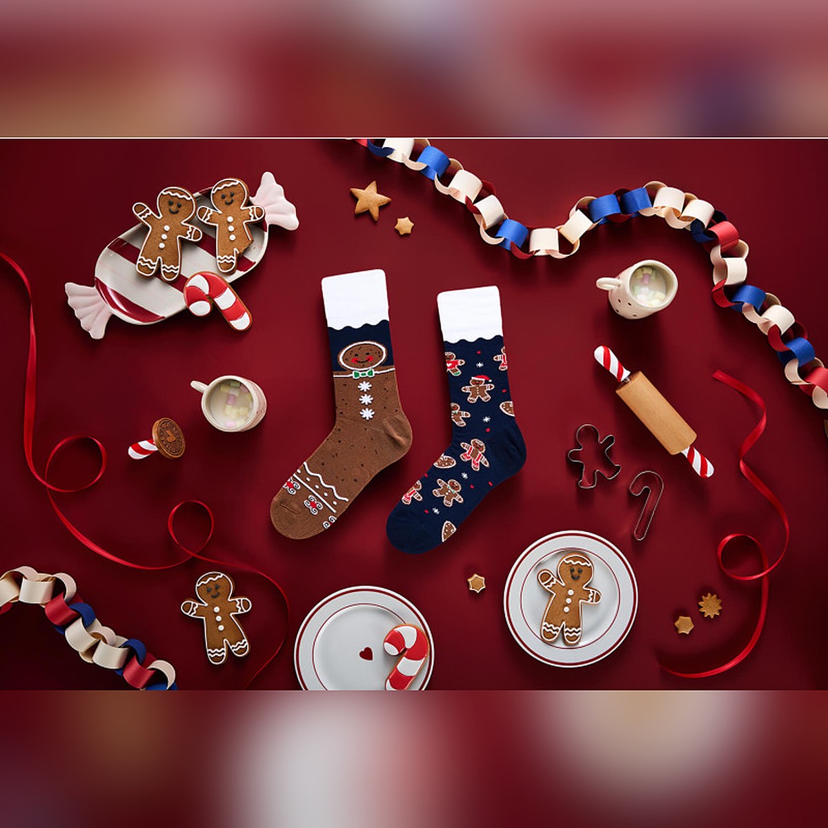 Many Mornings Socken Cookie Christmas – Ansicht 2