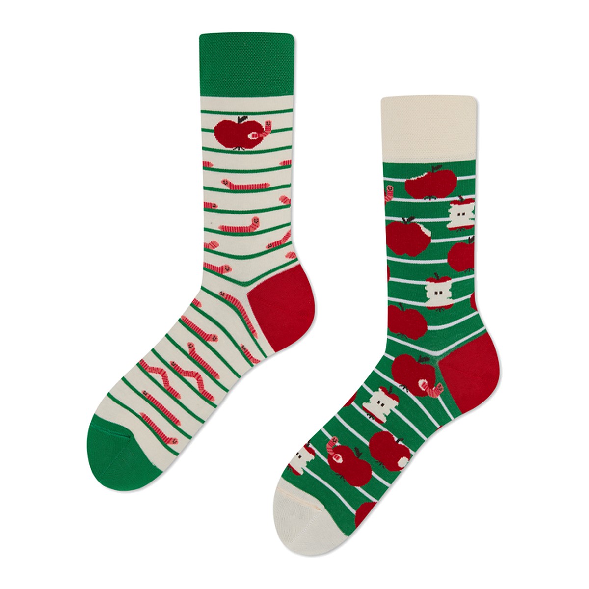 Many Mornings Socken Apple Wiggles – bunte Socken von Many Mornings