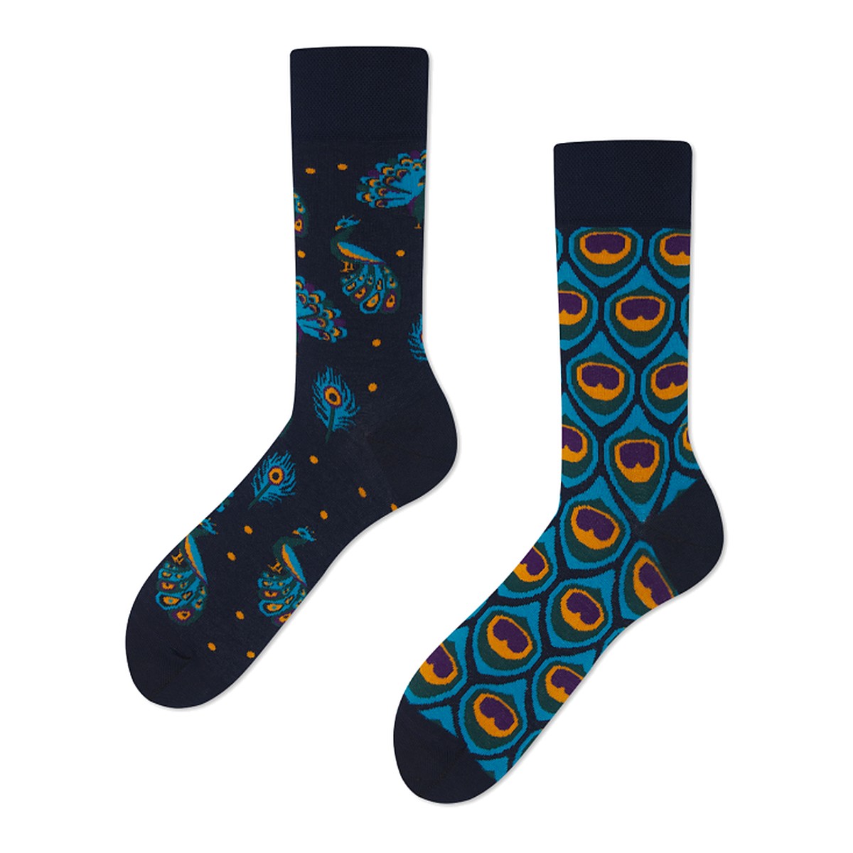 Many Mornings Socken Majestic Peacock – bunte Socken von Many Mornings