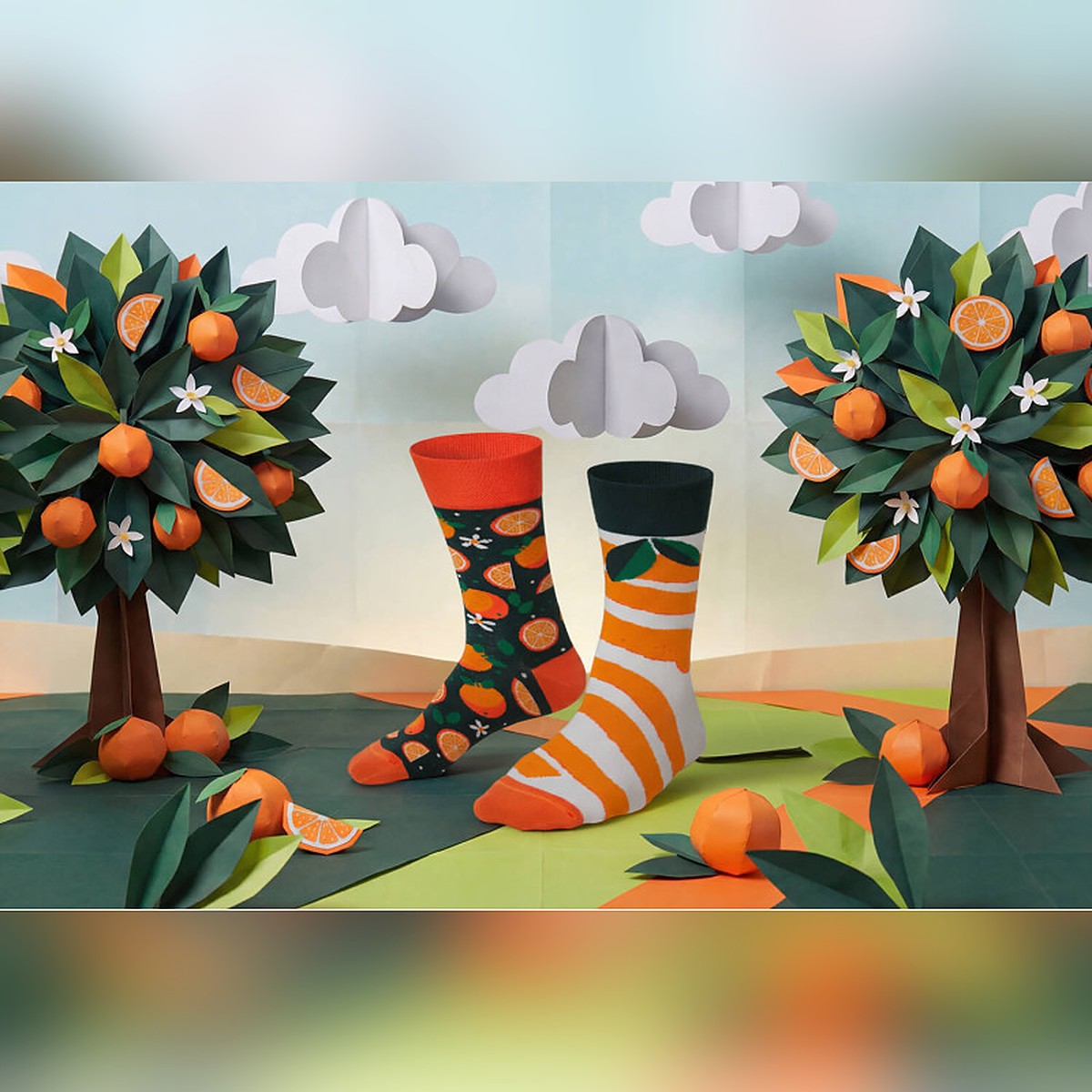 Many Mornings Socken The Oranges – Ansicht 2