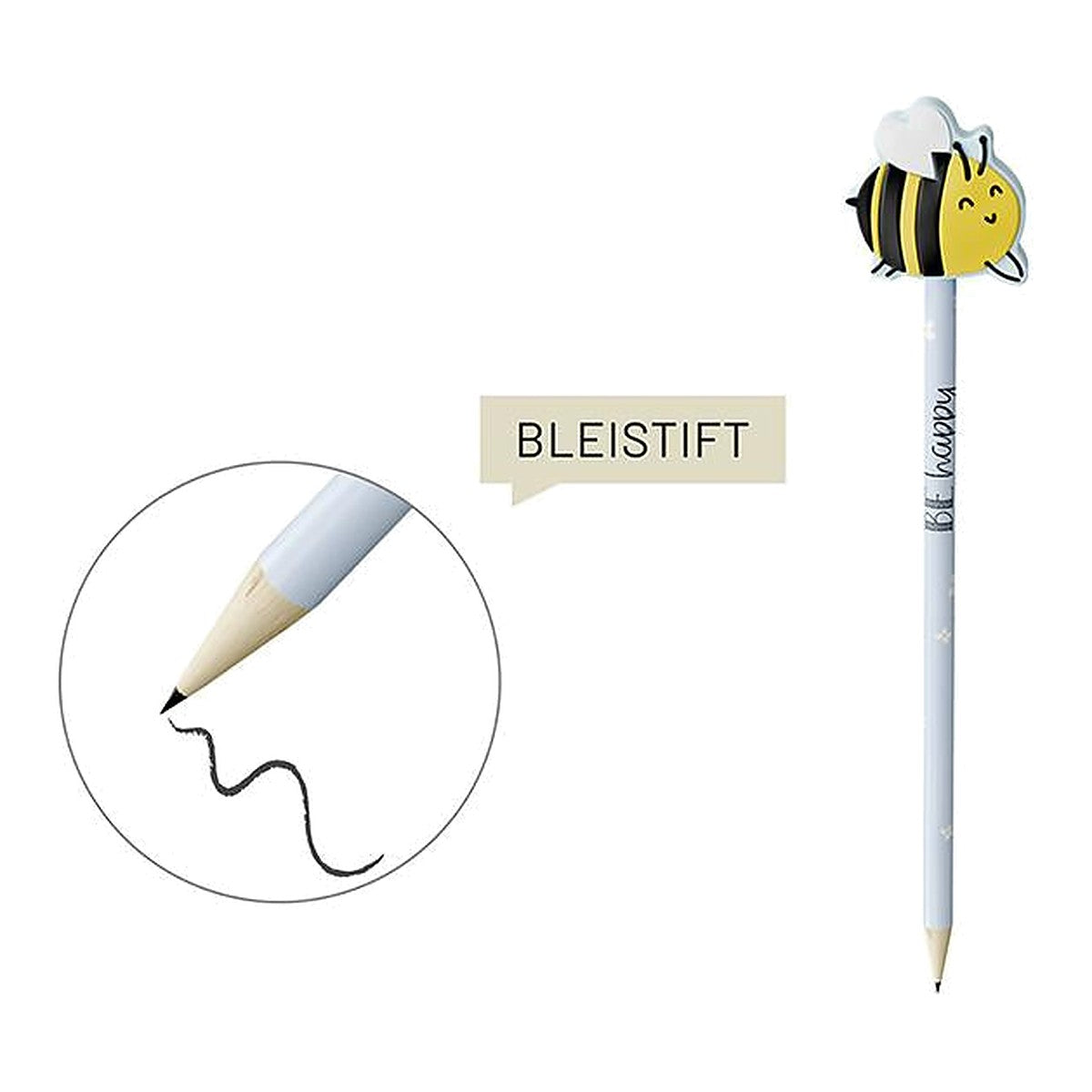 Bleistift L19 Biene – Bleistift von la vida