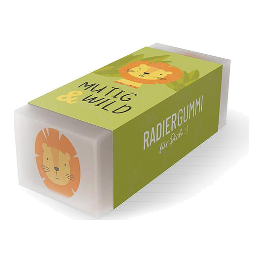 Radiergummi 5x2,2x1,7 Löwe – Radiergummi von la vida