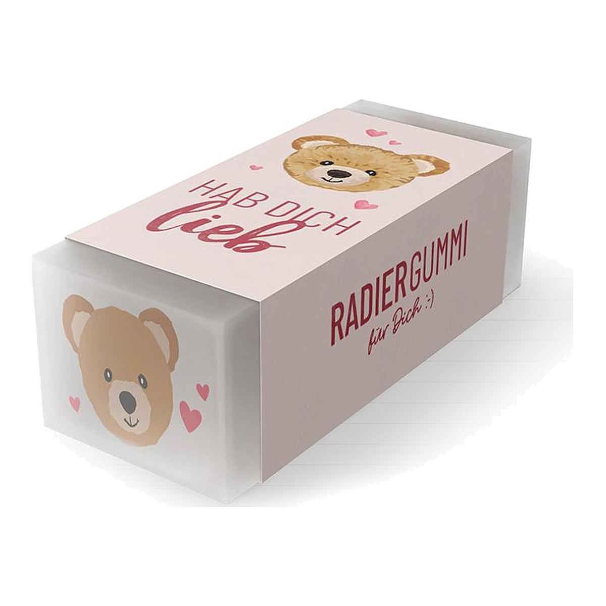 Radiergummi 5x2,2x1,7 Teddy – Radiergummi von la vida