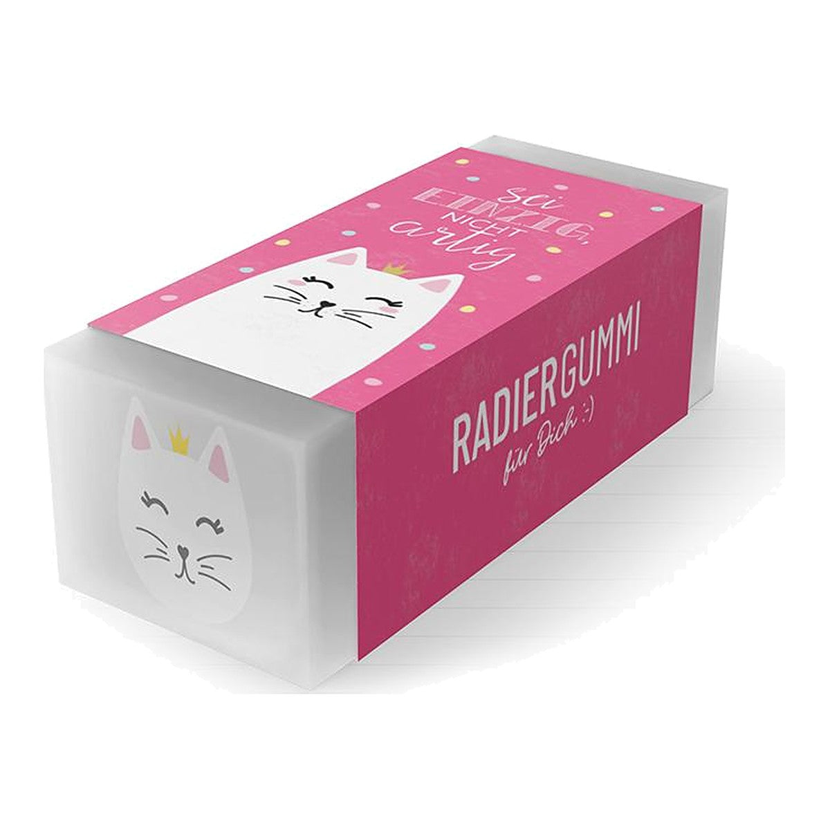 Radiergummi 5x2,2x1,7 Katze – Radiergummi von la vida