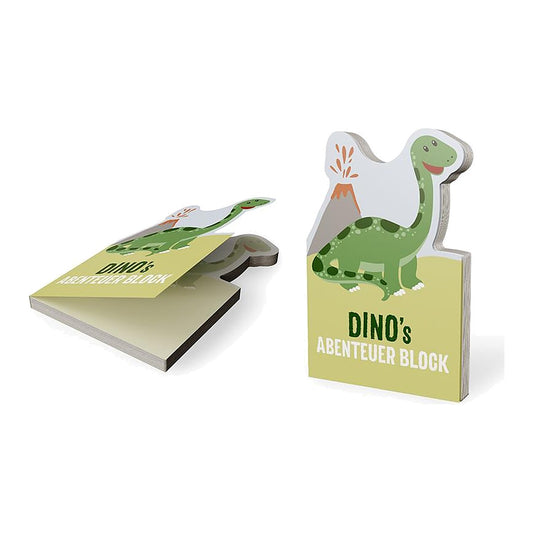 Notizblock 12x8 Dino – Notizblock von la vida