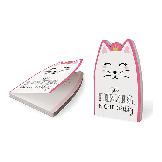 Notizblock 12x8 Katze – Notizblock von la vida