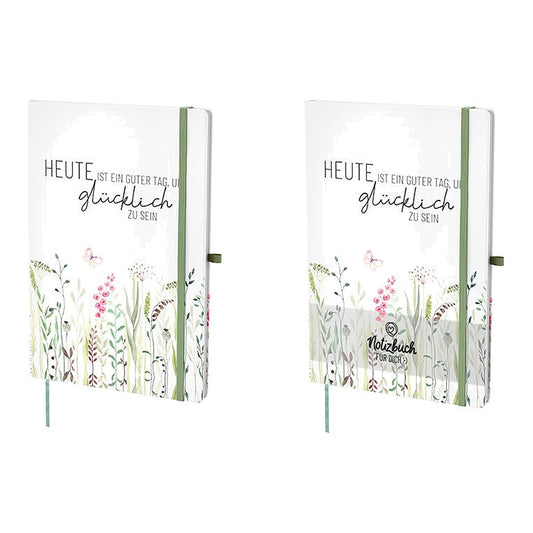 Notizbuch A5 Wiese – Notizbuch von la vida