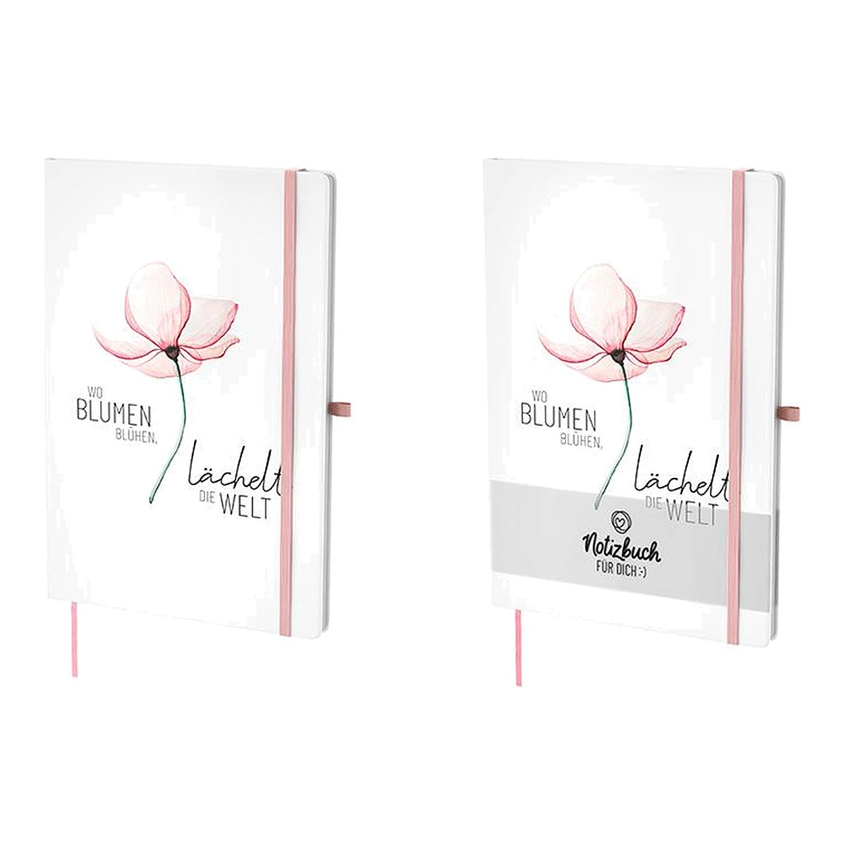 Notizbuch A5 Blüte – Notizbuch von la vida